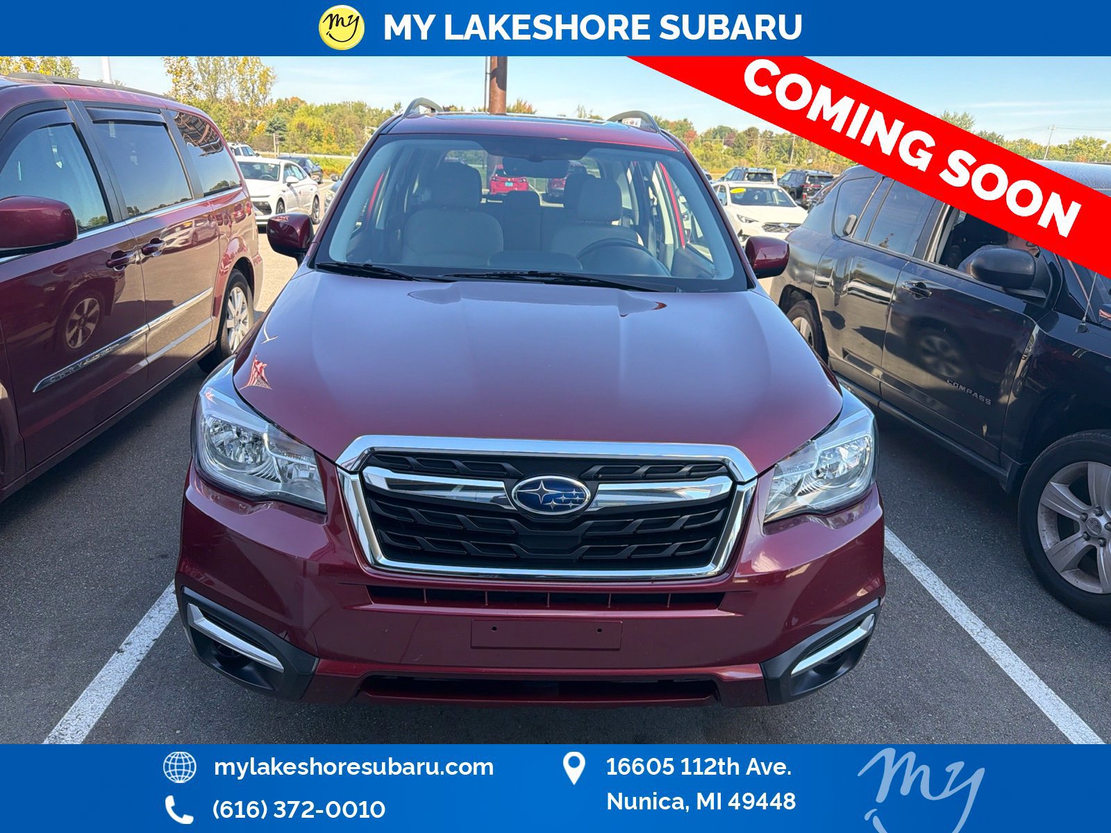 Used 2017 Subaru Forester 2.5i Premium w/ All-Weather Package AWD/4WD image 2