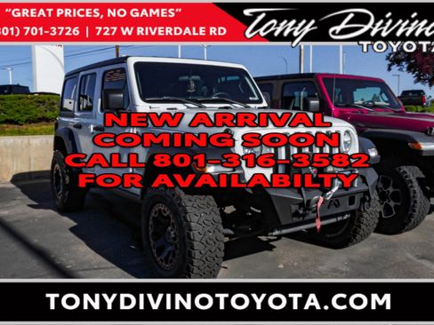 Used 2019 Jeep Wrangler Unlimited Sport AWD/4WD image 1