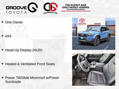 Used 2025 Toyota Land Cruiser w/ Premium Package AWD/4WD image 4