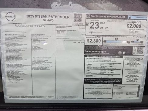 New 2025 Nissan Pathfinder SL image 31
