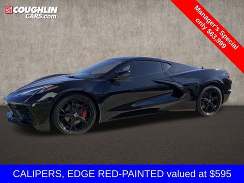 Certified 2022 Chevrolet Corvette Stingray Coupe w/ Engine Appearance Package image 9