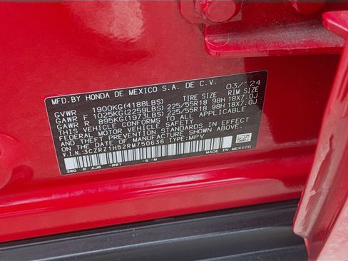 Certified 2024 Honda HR-V Sport image 36