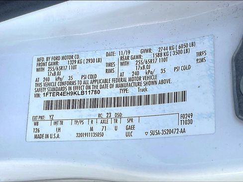 Used 2019 Ford Ranger XLT w/ Equipment Group 301A Mid image 30