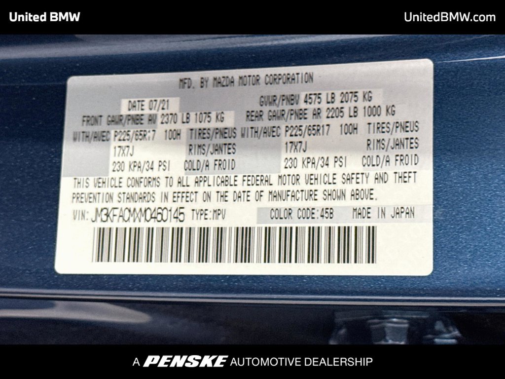 Used 2021 MAZDA CX-5 Touring FWD image 20