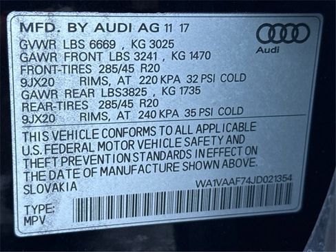 Used 2018 Audi Q7 3.0T Prestige w/ Prestige Package image 26