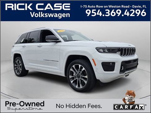 Used 2022 Jeep Grand Cherokee Overland w/ Adv Protech Group III image 1