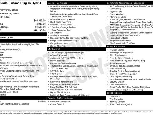 New 2026 Hyundai Tucson SEL AWD/4WD image 20