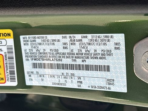 Certified 2024 Ford Bronco Big Bend image 34