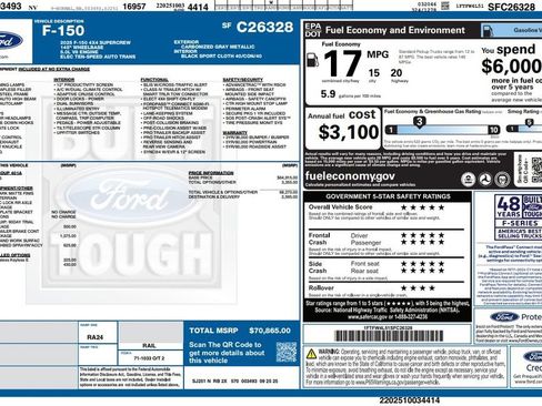 Used 2025 Ford F150 Tremor w/ Bed Utility Package AWD/4WD image 2
