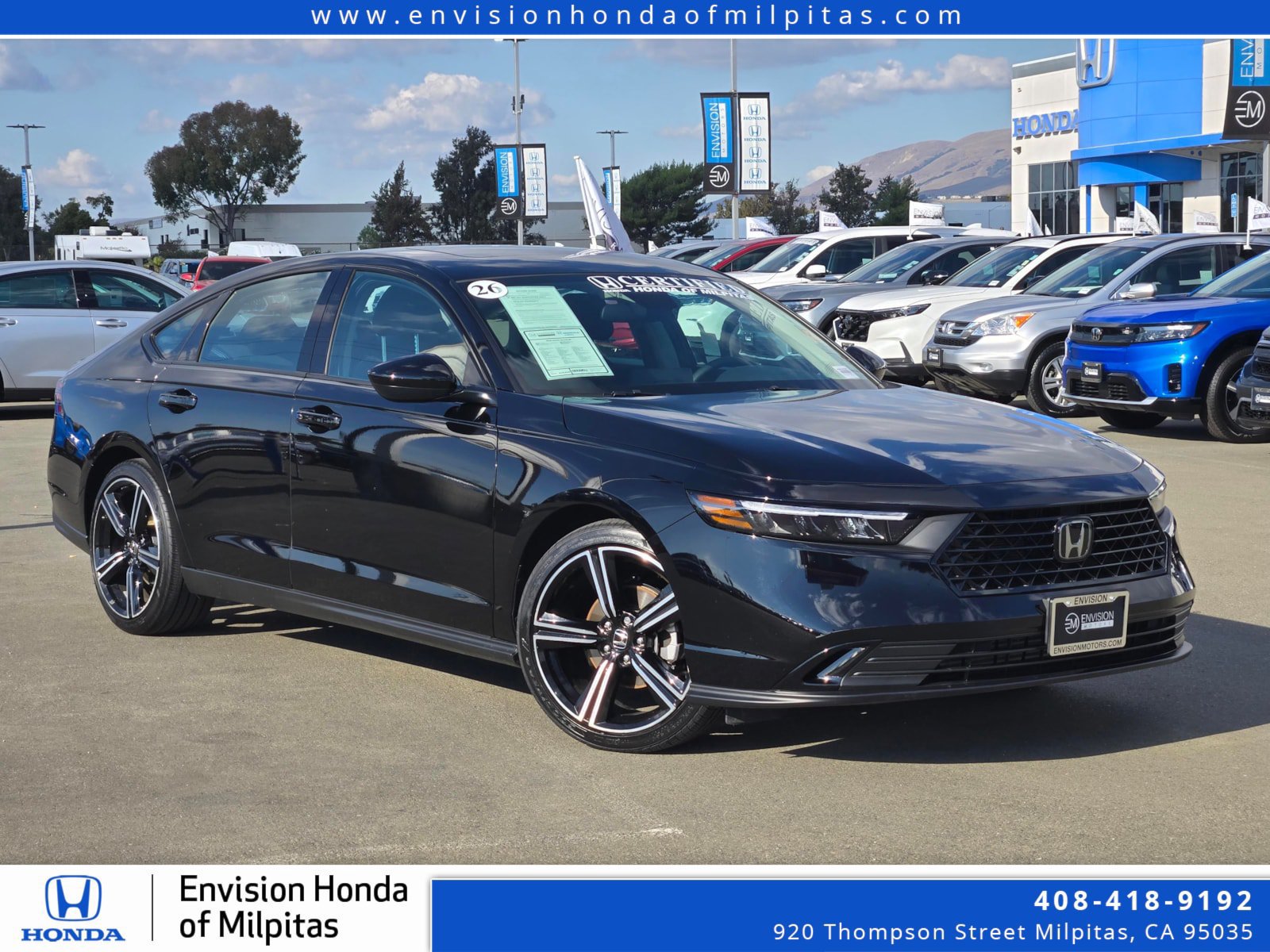 Certified 2026 Honda Accord SE image 1