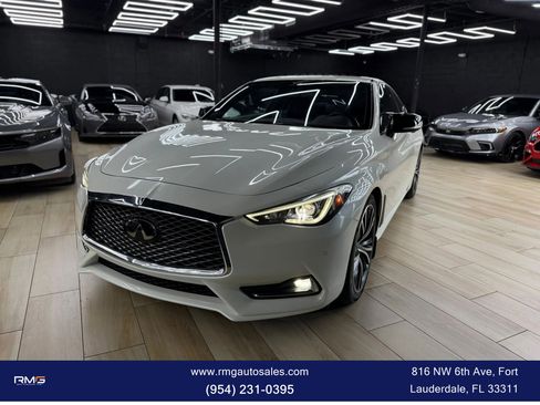 Used 2021 INFINITI Q60 3.0t Luxe w/ Cargo Package RWD image 1
