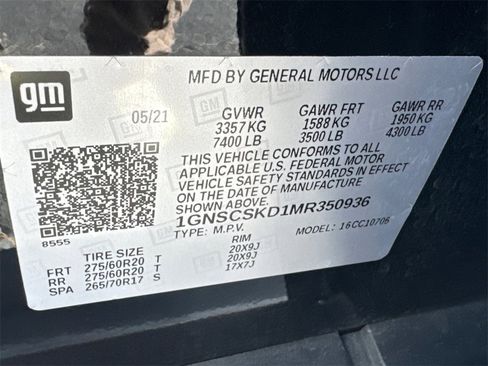 Used 2021 Chevrolet Tahoe Premier image 36