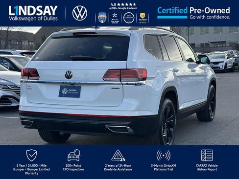 Certified 2023 Volkswagen Atlas SE w/ Black Wheel Package image 7