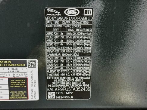 Used 2026 Land Rover Range Rover SE AWD/4WD image 33