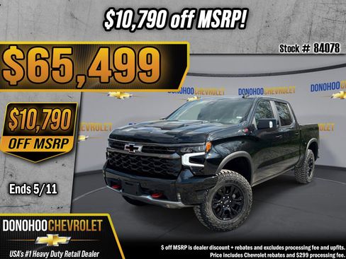 New 2026 Chevrolet Silverado 1500 ZR2 AWD/4WD image 1