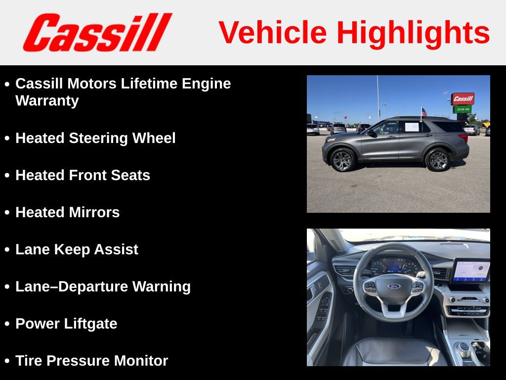 Used 2023 Ford Explorer XLT w/ Equipment Group 202A AWD/4WD image 14