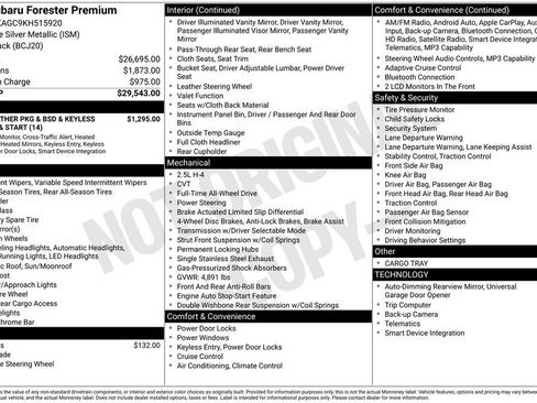 Used 2019 Subaru Forester Premium image 7