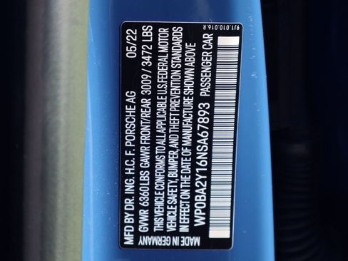 Certified 2022 Porsche Taycan 4 Cross Turismo image 27