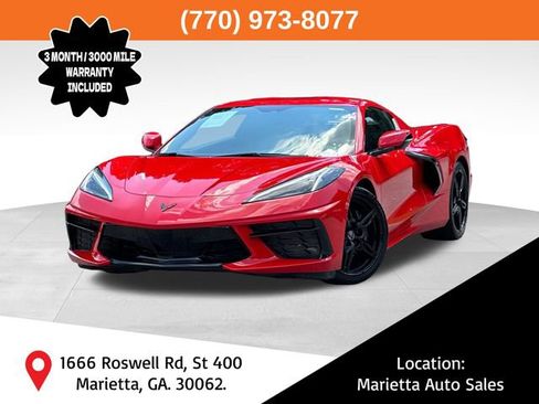 Used 2020 Chevrolet Corvette Stingray Coupe w/ 1LT image 1