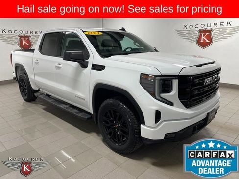 Used 2024 GMC Sierra 1500 Elevation w/ LPO, Elevation Black Package AWD/4WD image 1