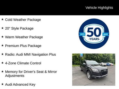 Used 2014 Audi Q7 3.0T Premium Plus w/ Premium Plus Package AWD/4WD image 5