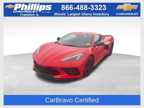 Used 2023 Chevrolet Corvette Stingray Premium Cpe w/ Z51 Performance Package RWD image 1