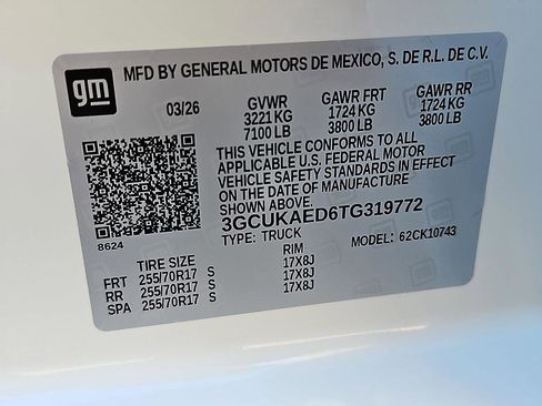 New 2026 Chevrolet Silverado 1500 W/T w/ WT Value Package AWD/4WD image 21