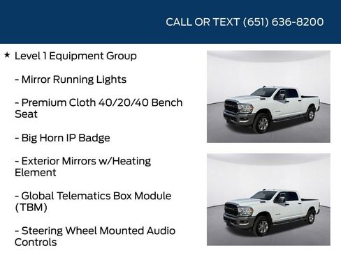 Used 2024 RAM 2500 Big Horn w/ Bed Utility Group AWD/4WD image 11