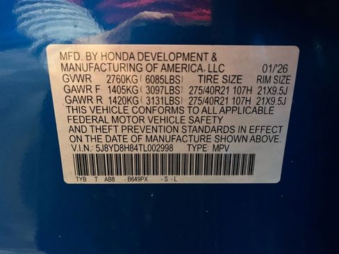 New 2026 Acura MDX Type S image 24