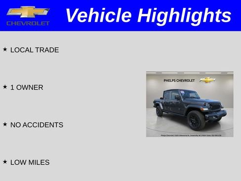 Used 2024 Jeep Gladiator Sport image 2