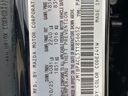 New 2026 MAZDA MAZDA3 2.5 S Preferred image 41