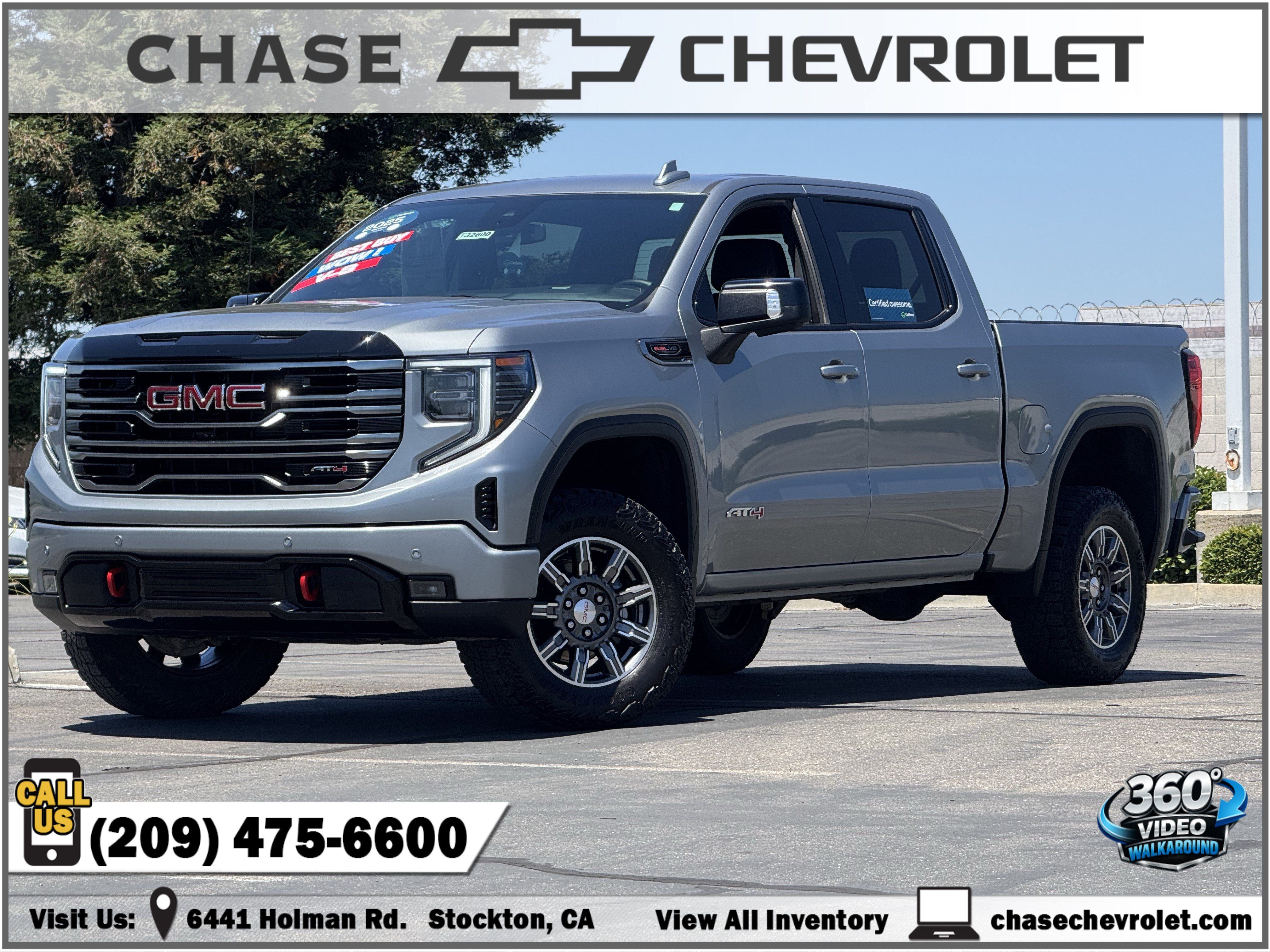 Certified 2025 GMC Sierra 1500 AT4 AWD/4WD image 1