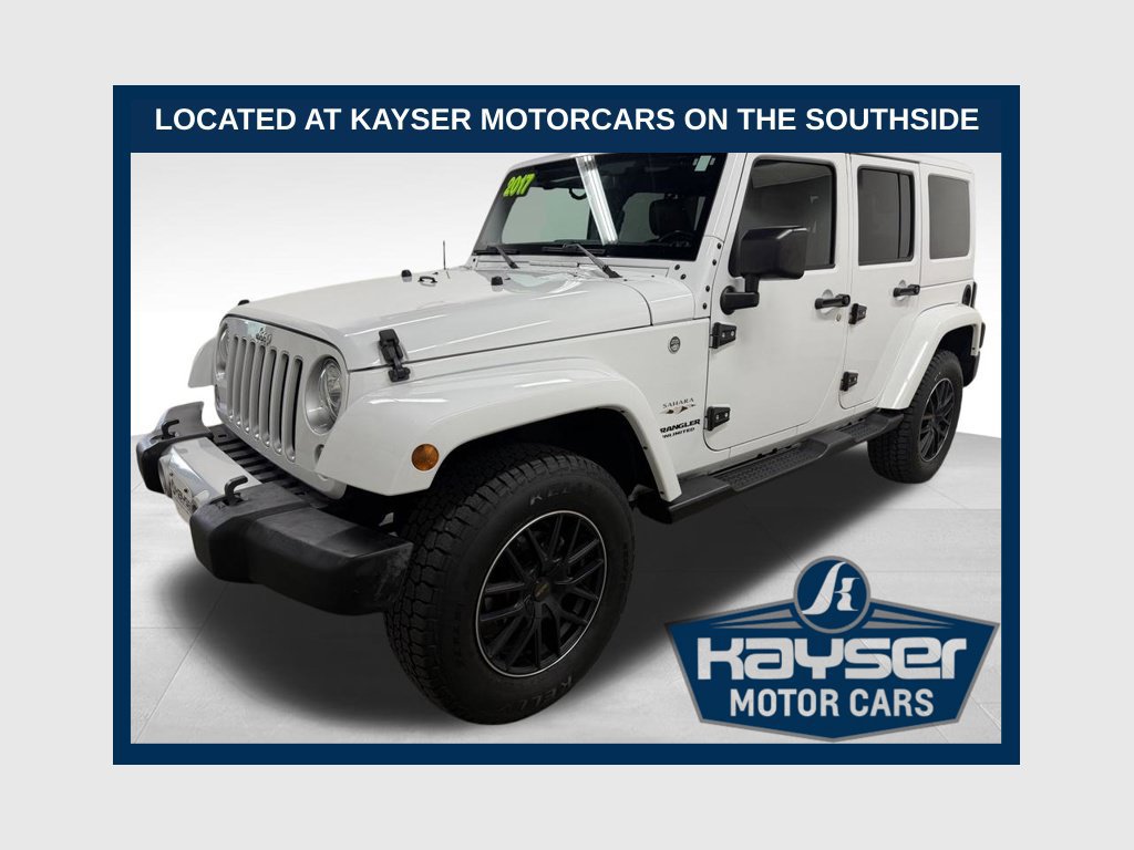 Used 2017 Jeep Wrangler Unlimited Sahara w/ Connectivity Group AWD/4WD image 1