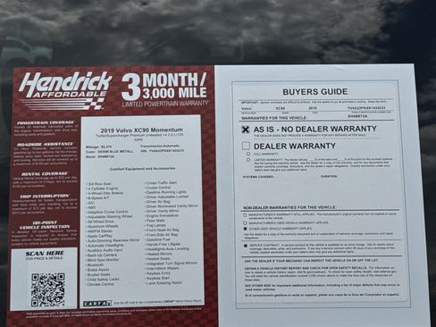 Used 2019 Volvo XC90 T6 Momentum w/ Advanced Package AWD/4WD image 38