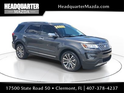 Used 2017 Ford Explorer Platinum