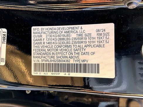 Certified 2025 Honda Odyssey Elite image 14