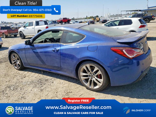 Used 2016 Hyundai Genesis Coupe 3.8 RWD image 3