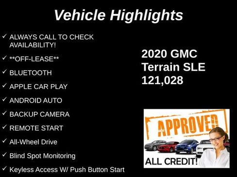 Used 2020 GMC Terrain SLE w/ Driver Convenience Package AWD/4WD image 9
