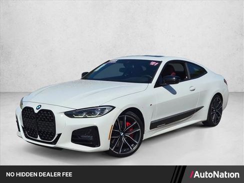 Used 2021 BMW 430i xDrive Coupe w/ M Sport Package AWD/4WD image 1