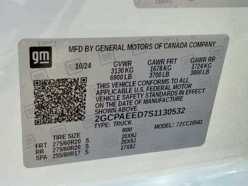 Certified 2025 Chevrolet Silverado 1500 LTZ RWD image 31