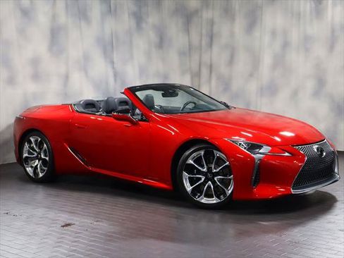 Certified 2021 Lexus LC 500 Convertible w/ Touring Package RWD image 1