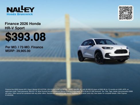 New 2026 Honda HR-V Sport image 7