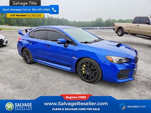 Used 2018 Subaru WRX STI w/ Popular Package #1 AWD/4WD image 5
