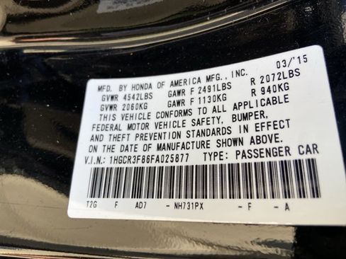 Used 2015 Honda Accord EX-L image 33