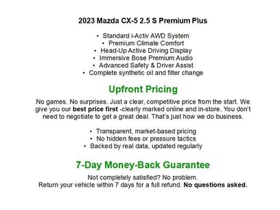 Used 2023 MAZDA CX-5 AWD 2.5 S w/ Premium Plus Pkg