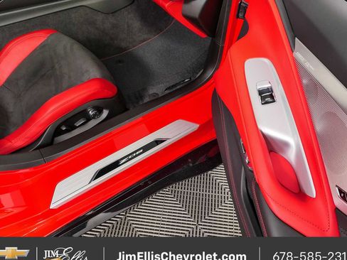 Used 2024 Chevrolet Corvette Z06 w/ Chrome Exterior Badge Package RWD image 20