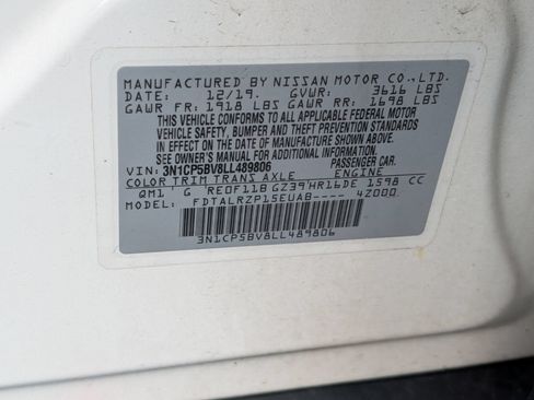 Used 2020 Nissan Kicks S FWD image 22