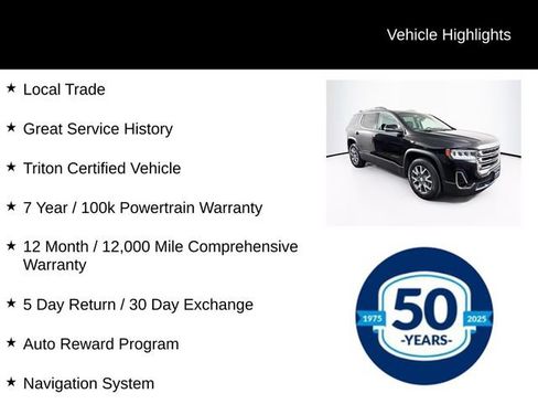 Used 2023 GMC Acadia SLT w/ Technology Package AWD/4WD image 8
