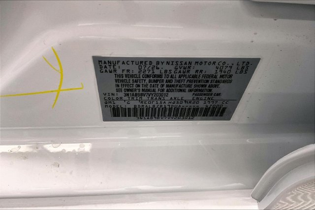 New 2027 Nissan Sentra S w/ Floor Mat Package FWD image 39
