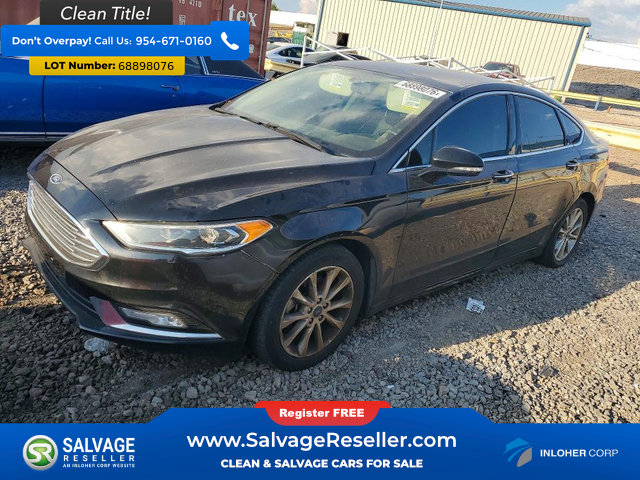 Used 2017 Ford Fusion SE w/ Fusion SE Technology Package FWD image 1